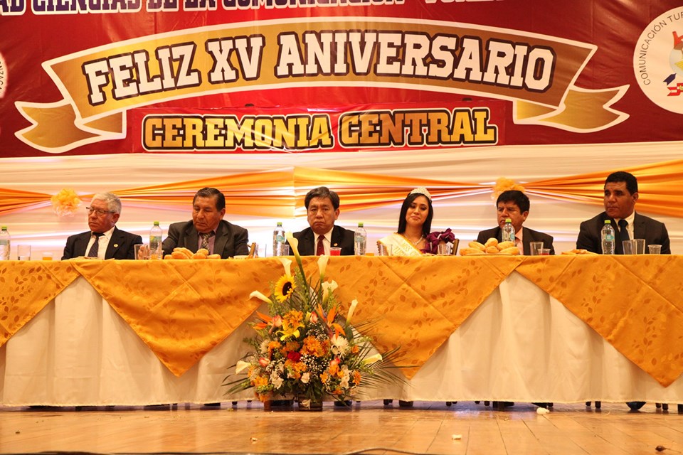Ceremonia Central por el XV Aniversario de la Facultad de Ciencias de ...