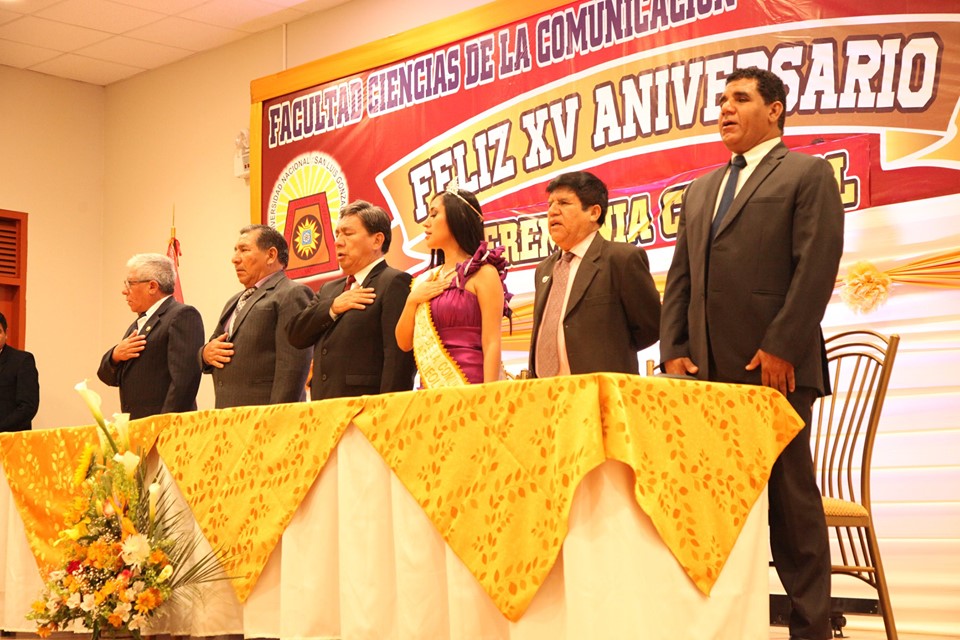 Ceremonia Central por el XV Aniversario de la Facultad de Ciencias de ...