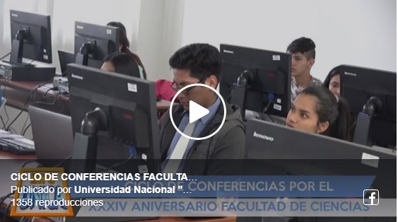 VIDEO: CICLO DE CONFERENCIAS POR EL XXXIV ANIVERSARIO DE LA FACULTAD DE ...