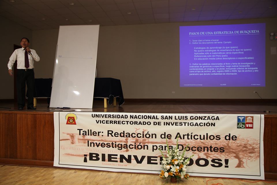En Imágenes el inicio del taller :»Redacción de Artículos de ...