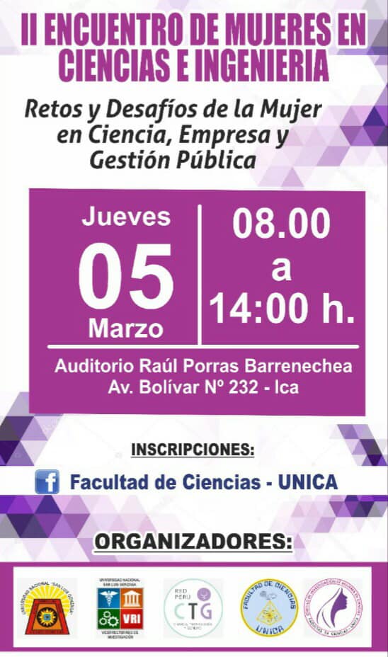 La facultad de Ciencias te invita al II encuentro de mujeres en ...