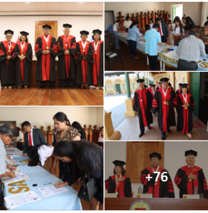 PRIMERA CEREMONIA DE ENTREGA DE DIPLOMAS DE GRADOS ACADÉMICOS Y TÍTULOS ...